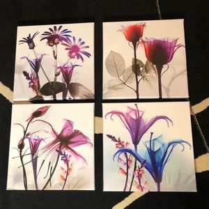 Flower Canvas Wall Art